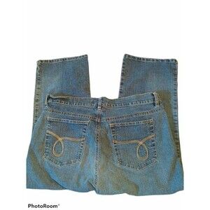 Gloria Vanderbilt Women’s Jeans Petite 4 Cropped Denim Light Wash Stretch